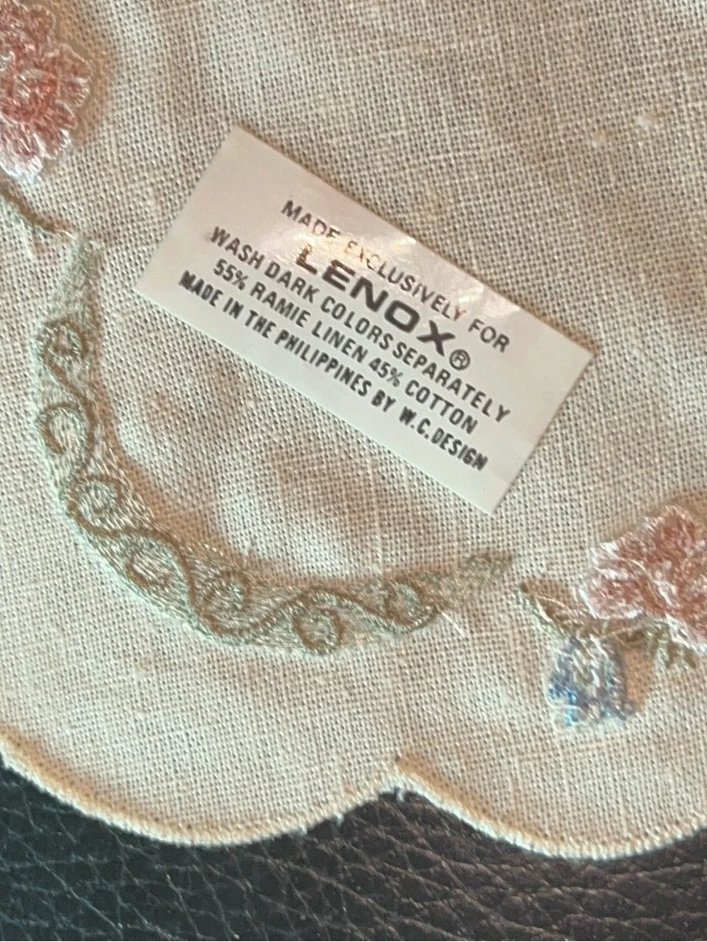 Lenox Autumn Breadbasket Liner NWT